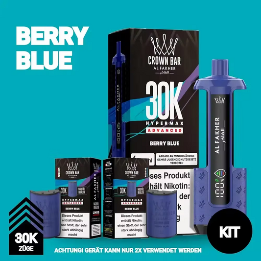 Al Fakher 30K - Berry Blue - Hypermax