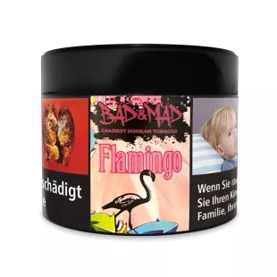 Bad & Mad Shisha Tabak 200g - Flamingo