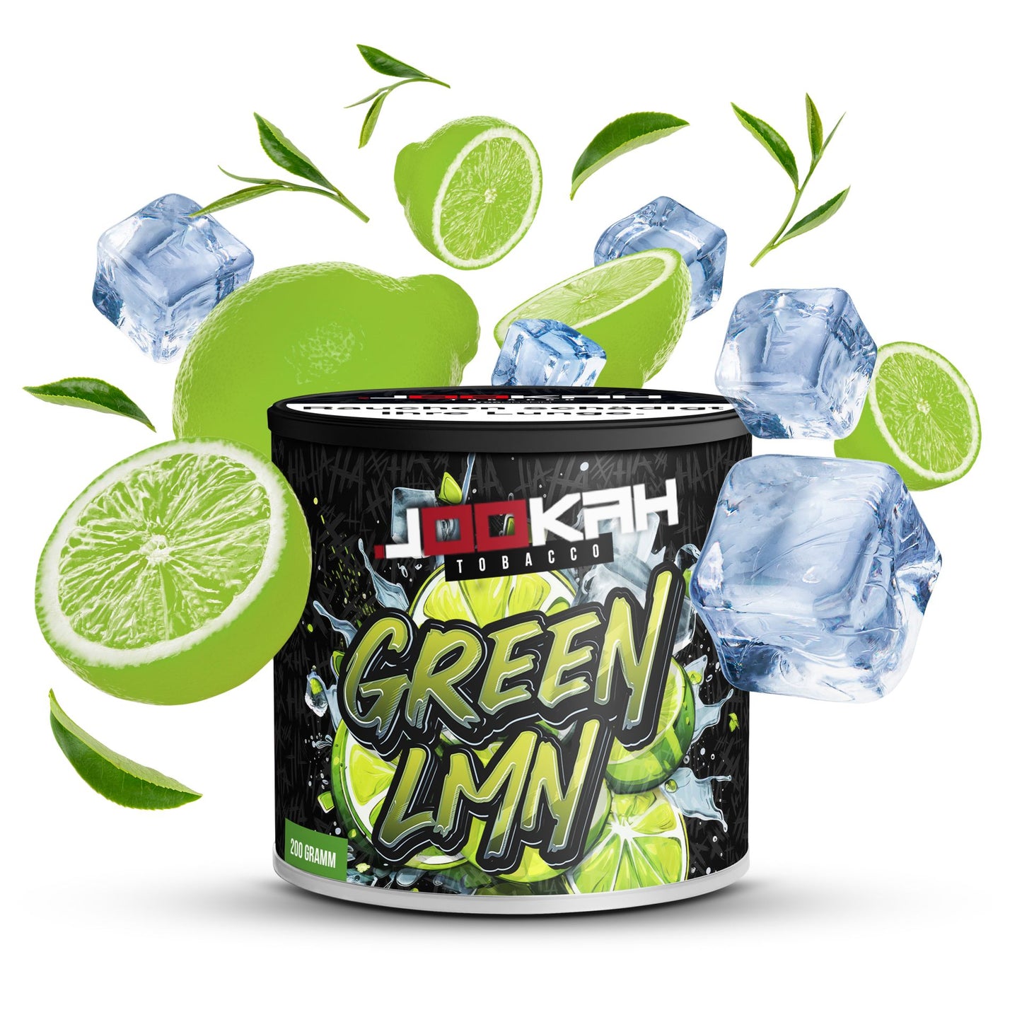 Jookah Shisha Tabak - Green Lmn 200g