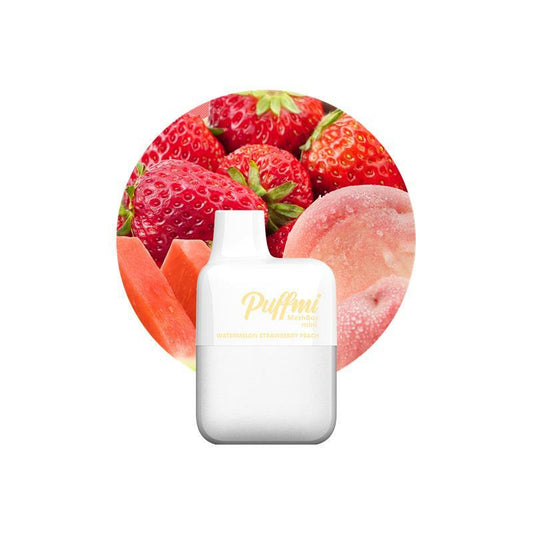 Puffmi MeshBox Mini - Watermelon Strawberry Peach - 600 Puffs