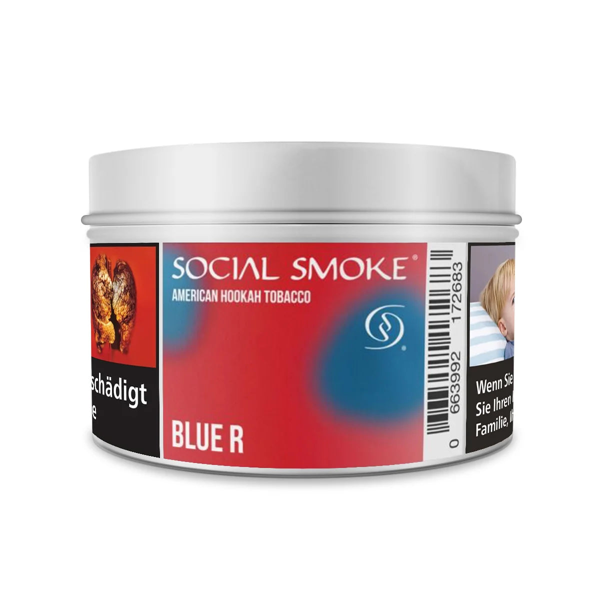 Social Smoke Shisha Tabak 200g -  Blue R