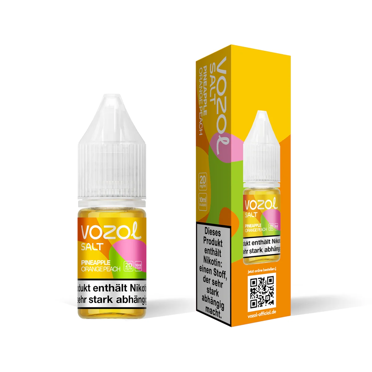 Vozol Salz Liquid 20 mg/ml - Pineapple Orange Peach