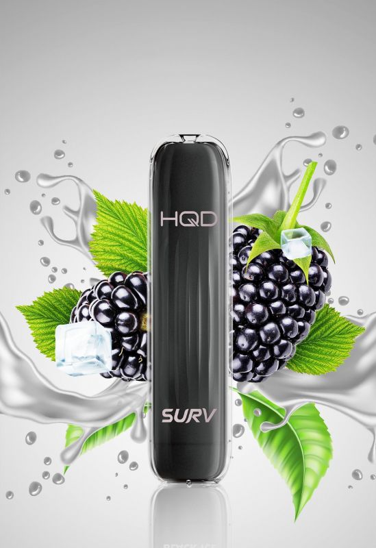 HQD SURV - 600 Züge - Black Ice