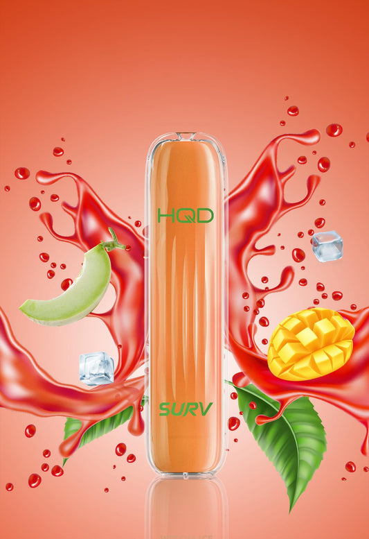 HQD SURV - 600 Züge - Mango Melon Ice