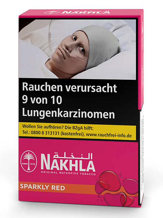 Nakhla Tabak Sparkly Red 25g