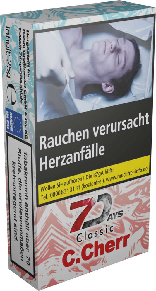 7Days Classic - Cold Cherr - 25 Gramm
