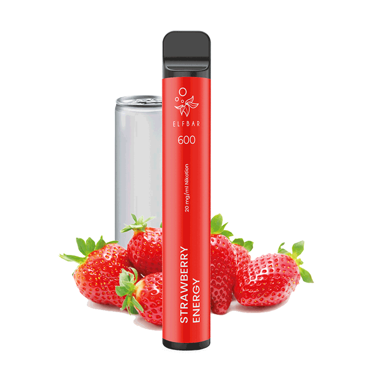 Elfbar - 600 Züge - Elfergy Strawberry