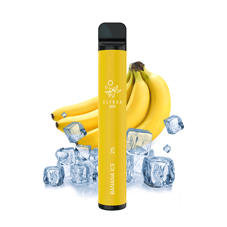 Elfbar - 600 Züge - Banana Ice