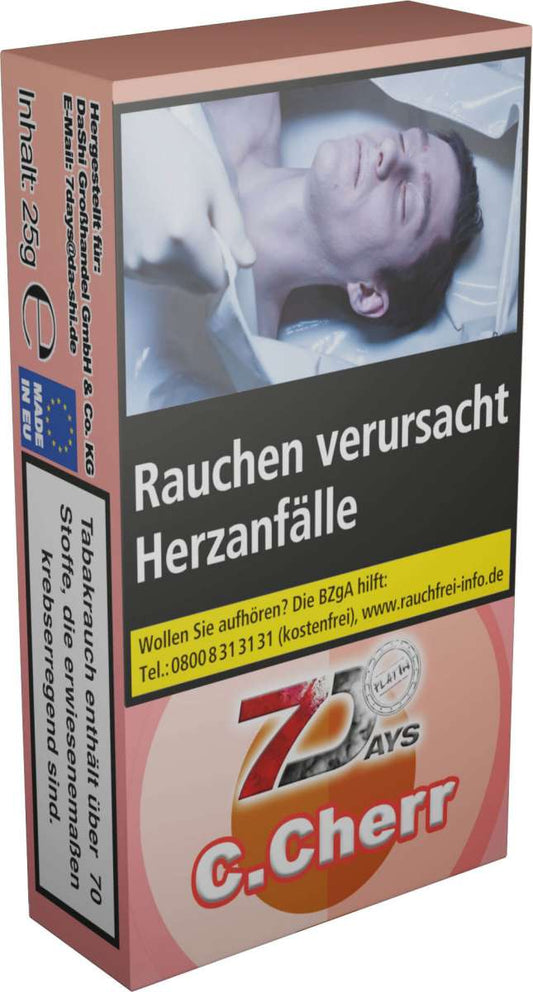 7Days Platin - Cold Cherr - 25 Gramm