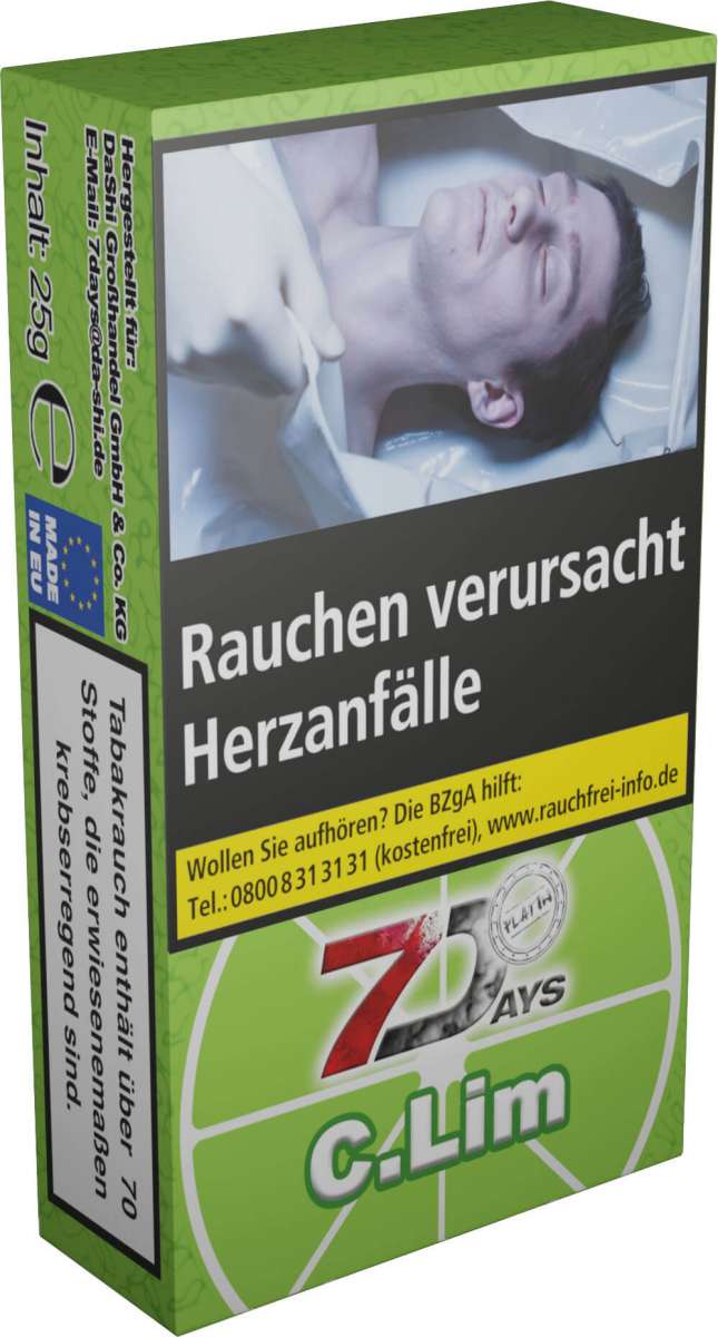 7Days Platin - Cold Lim - 25 Gramm