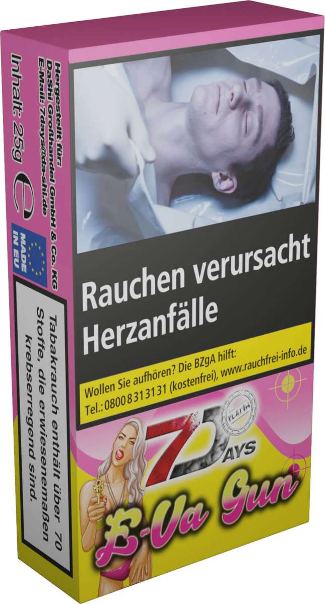 7Days Platin - E-Va Gun - 25 Gramm