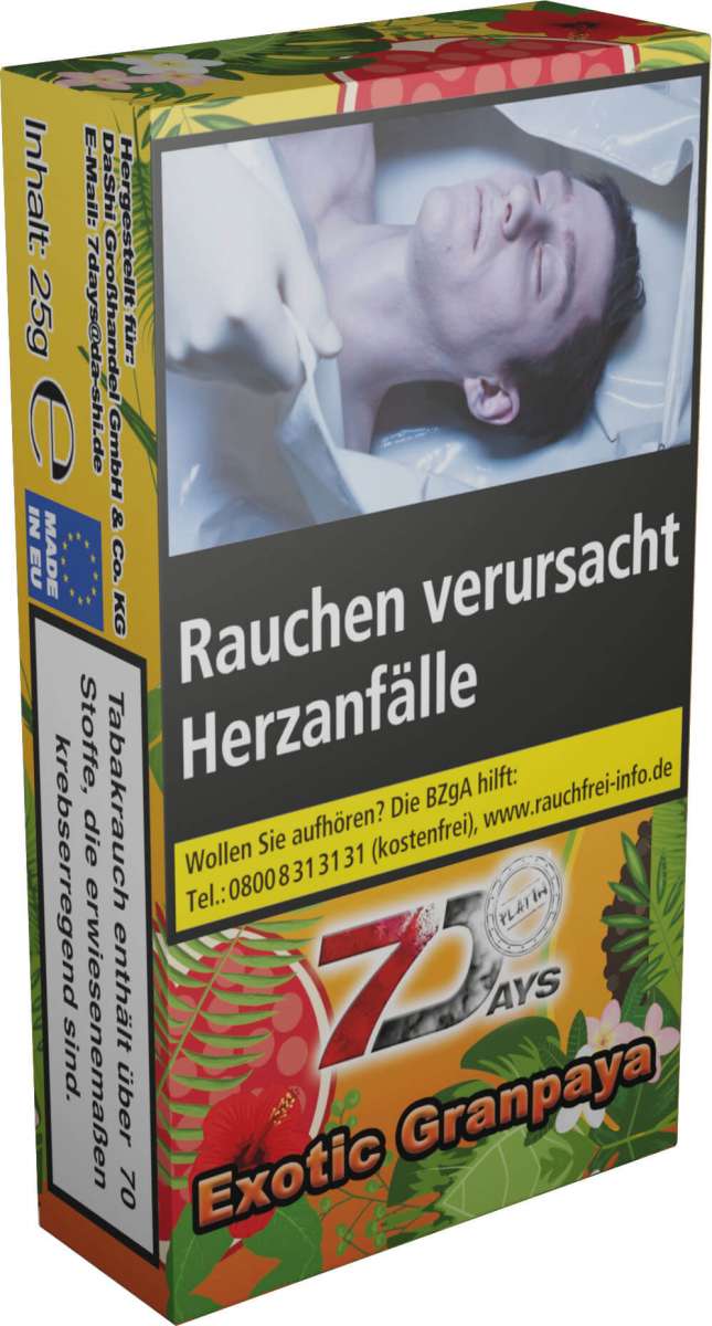 7Days Platin - Exotic Granpaya - 25 Gramm